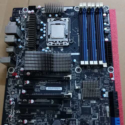 英特X58主板DX580G／DX58SO 1366针支持X5