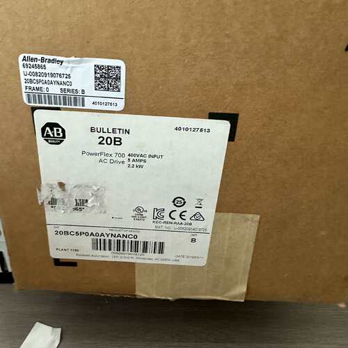 AB变频器20BC5P0A0AYNANC0全新原装正品现货，