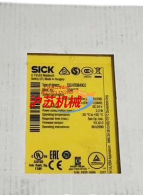 FX3-XTIO84002西克SICK安全继电器104412
