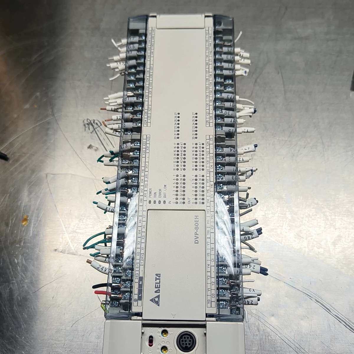 PLC，DVP80EH00T3,版本V2.26A0,