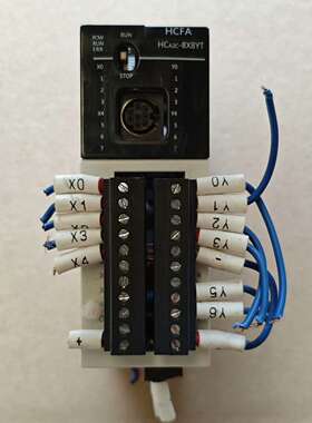 禾川PLC模块 HCA2C-8X8YT-D 剪线，实物拍