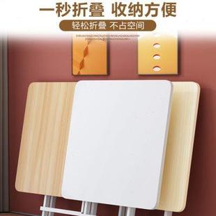 摆摊户外桌子 弘樾家具折叠桌正方型简易家用出租屋吃饭餐桌便携式