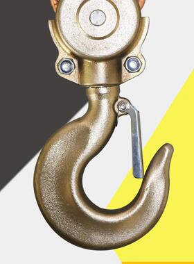 拉2HBSQ矿拉井专用防HBSQ1T*3爆手葫芦1TT3T5T10T吨无圆形环手链