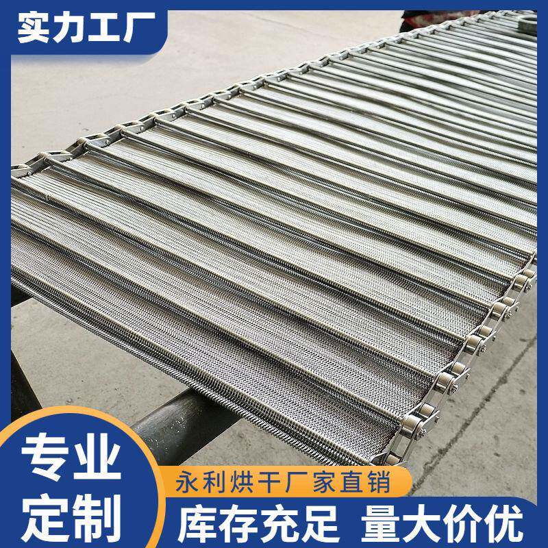 供应耐高温食品网带网格烘干机输送网链不锈钢清洗机按要求制作