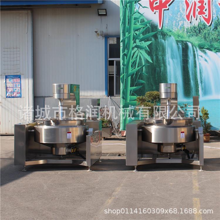 电加热面粉炒制机器 油茶面刮底刮边炒锅 油茶面搅拌炒锅