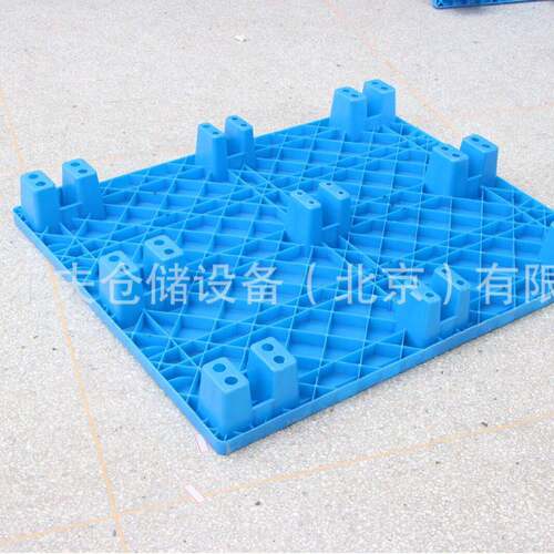 Nine Feet Flat Nestable Solid Top Rack Able Plastic Pallet
