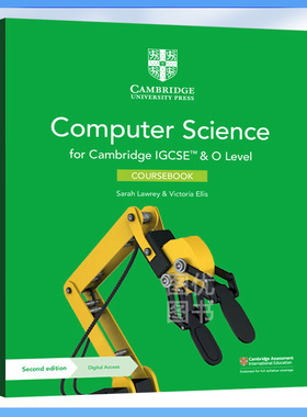 剑桥国际IGCSE计算机科学(2023考纲版) Cambridge IGCSE and O Level Computer Science Coursebook/Java/Microsoft/Python 考试书
