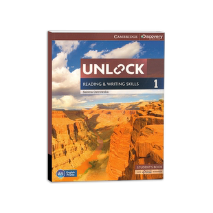 剑桥初中英语教材 第一版Unlock Reading阅读写作Listening听力口语 1/2/3/4级听说读写学生课本国际进口外文阅读图书英文原版书籍