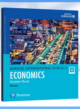 培生爱德思考试教材IGCSE经济(含电子书) Pearson Edexcel International Gcse (9-1) Economics Student Book 国际学校初中学生