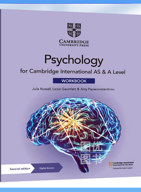 剑桥Alevel 心理学练习册(9990科目考试)Cambridge International AS & A Level Psychology Workbook 国际学校高中生教材留学考试