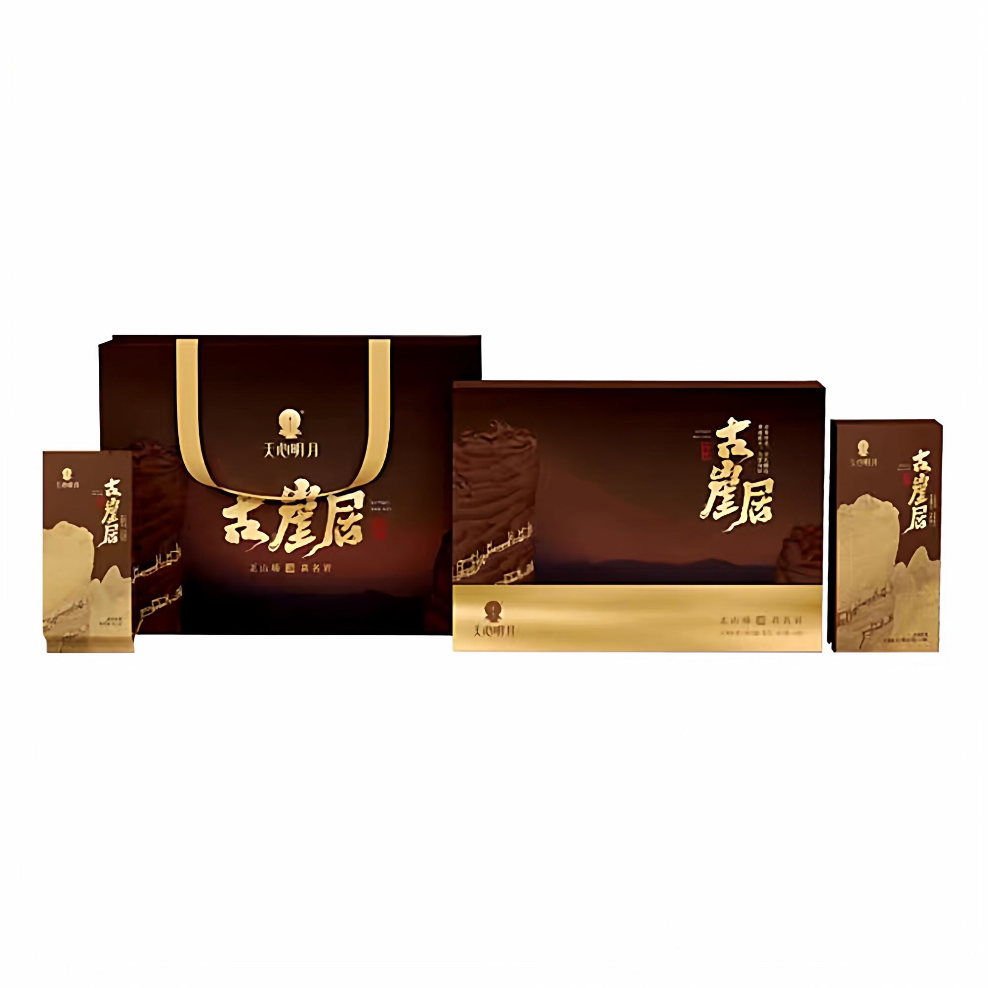 天心明月古崖居肉桂 特级茶叶坑涧肉桂正岩武夷岩茶51g6泡礼盒装