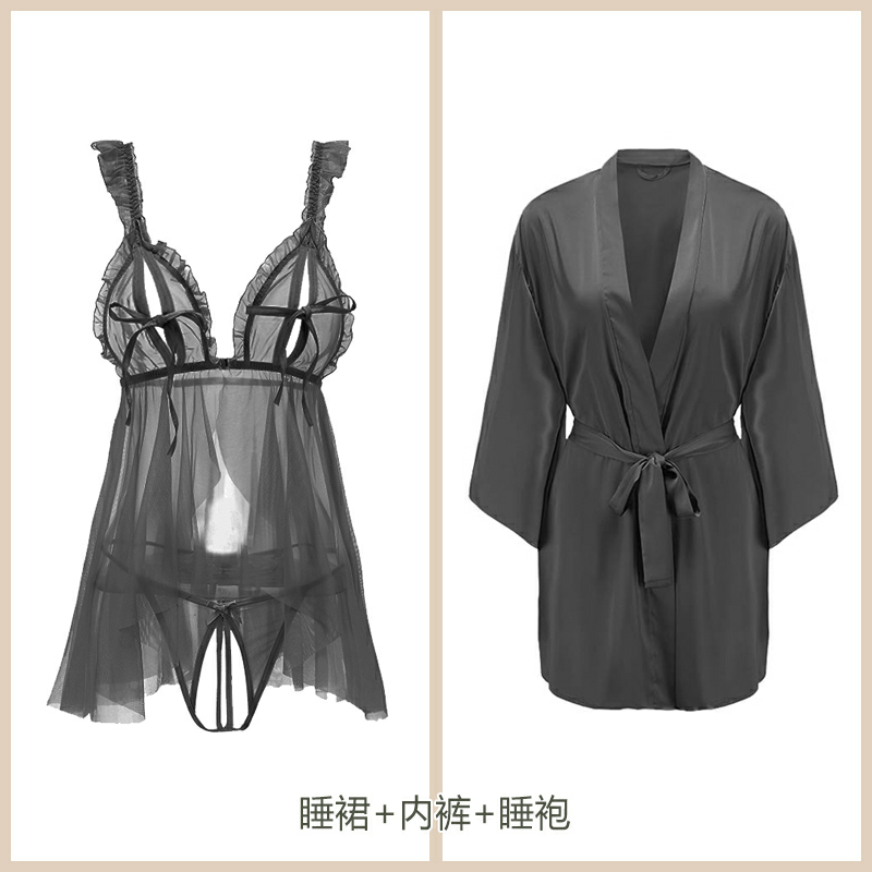 冰丝睡裙性感睡衣女款2025新款