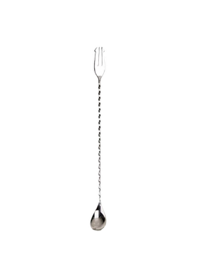日本进口  Twisted bar spoon 不锈钢吧勺