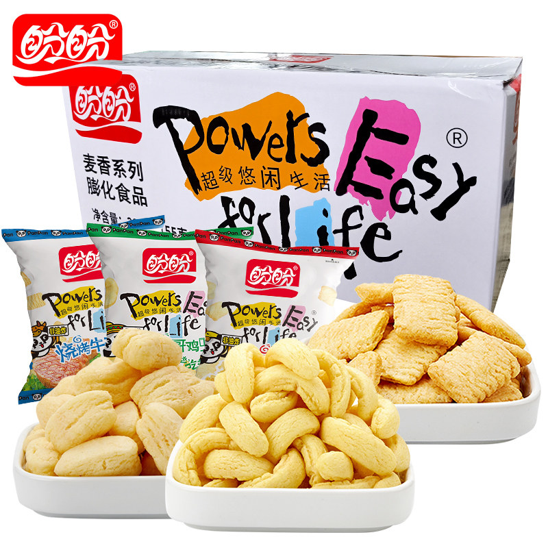 盼盼麦香鸡味块卷55g*6大包混合口味休闲零食大礼包膨化食品整箱,零食/坚果/特产,膨化食品,淘宝优惠券,粉丝福利购,淘宝优惠卷