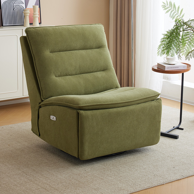 单人电动多功能懒人网红毛毛虫沙发旋转休闲家用头等舱摇摇椅躺椅