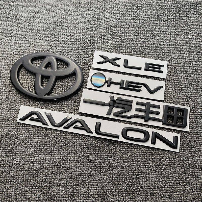 丰田亚洲龙车标方向盘标亚洲龙ALALON英文标TOYOTA标尾箱标