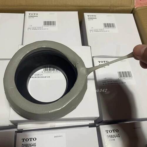 toto防臭油泥法兰密封圈高粘性