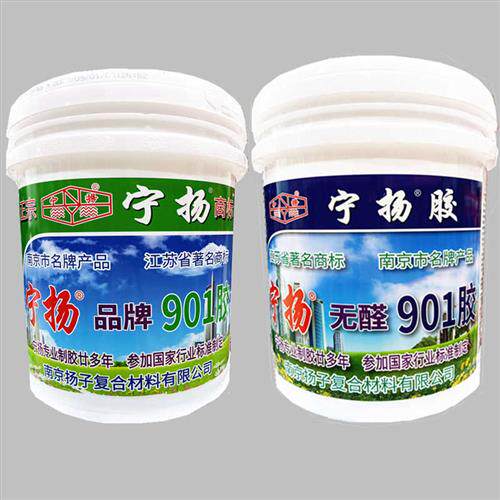 宁扬901胶水建筑胶水环保桶装无醛胶水替代801胶水腻子胶批墙黏贴