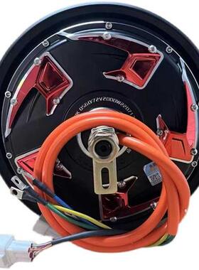 全顺电机4代10寸1500w2000w3000w省电五代12寸5000瓦片60v72v轮毂