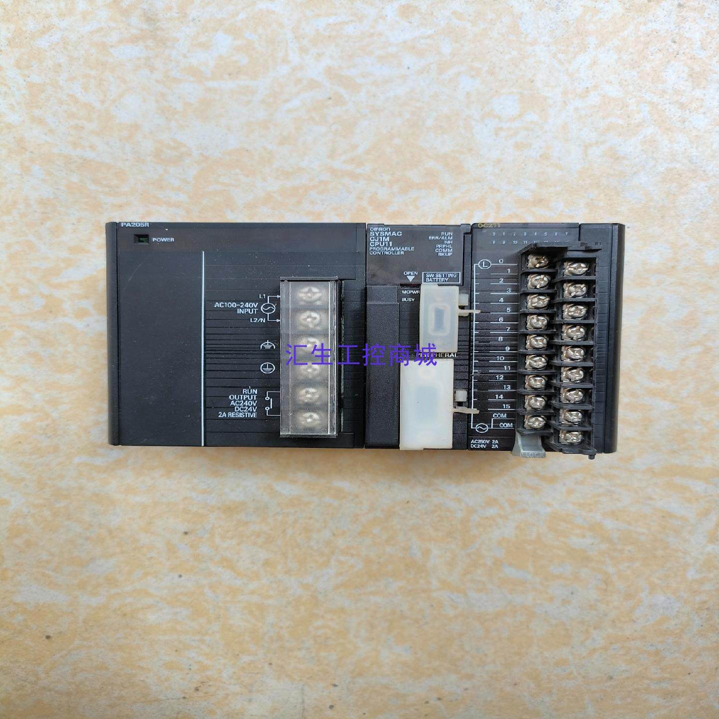 [汇生工控]欧姆龙PLC一套