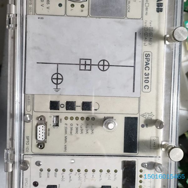 ABB SPAC 310 C馈线终端继电器，芬兰原装进口，拆