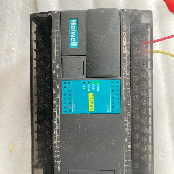 【汇生】海为PLC,T32SOR,原装拆机功能包好。24VDC,已店【议价