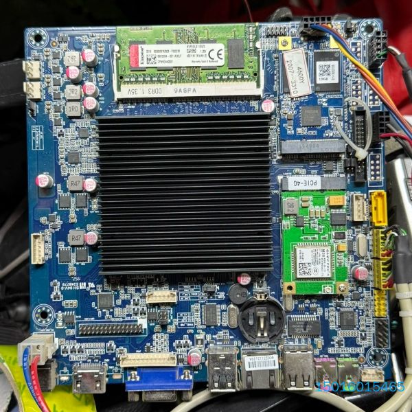 GM-J1900D12P工控主板 带128G固态硬盘和2G金