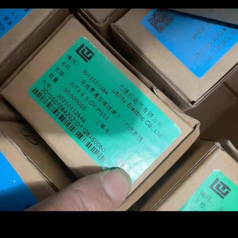 维修尤提乐接线端子JUT3-2.5-GY-M101 一盒50个议价