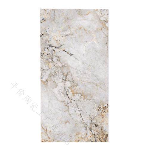 现代轻奢750X1500仿大理石瓷砖客餐厅大规格高档防滑地板砖墙砖
