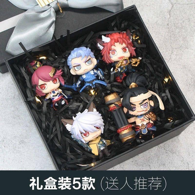 王者荣耀周边长城守卫军手办盲盒摆件凯百里守约玄策花木兰模型