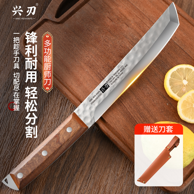 户外随身直刀防身登山开刃小刀