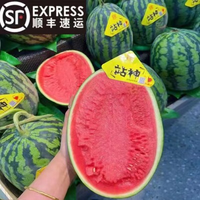 站神甘美4K无籽西瓜薄皮肉厚