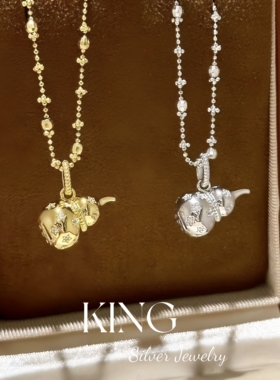 king银饰珠宝S925银闪耀星福项链
