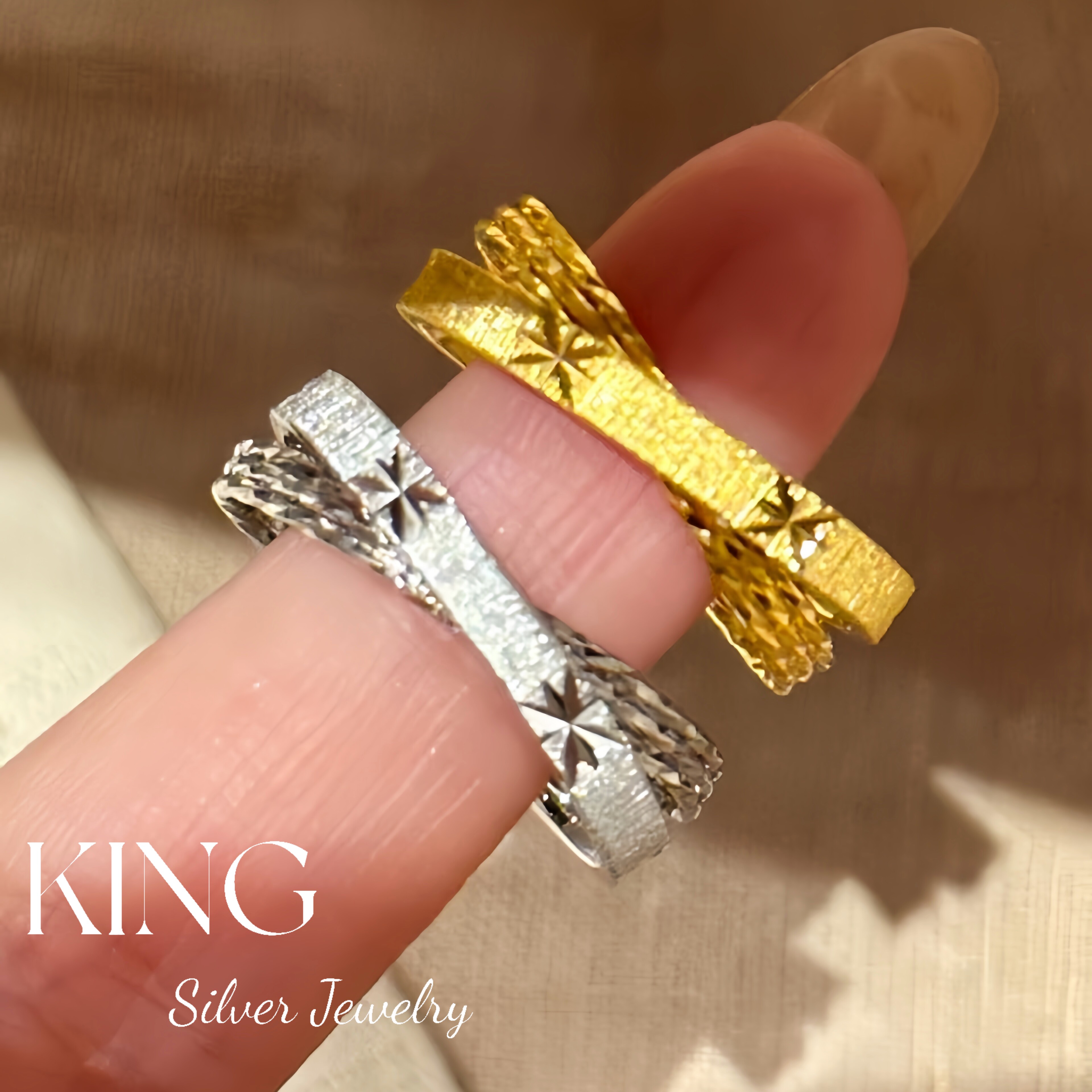 king银饰珠宝S925银星际相遇戒指