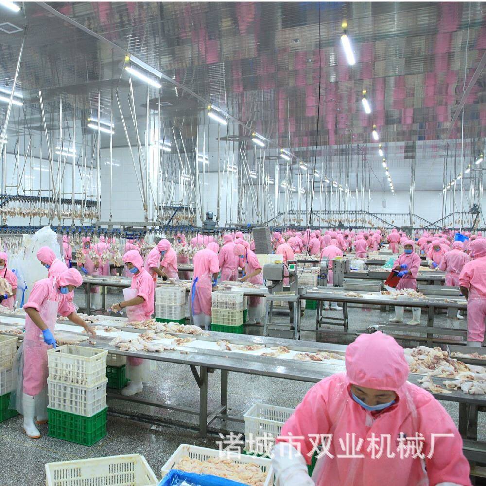 不锈钢全自动流水线全新机家禽屠宰设备品质保障机械加工肉类