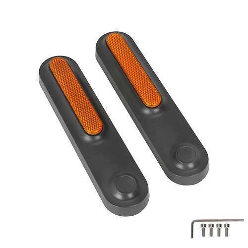适用小米4 Ultra电动滑板车前叉装饰盖反光条边壳带螺丝工具配件