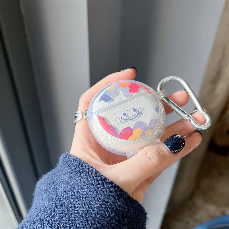 适用于Disney迪士尼F9耳机套透明可爱保护套软壳无线蓝牙耳机壳防摔情侣潮充电仓盒子