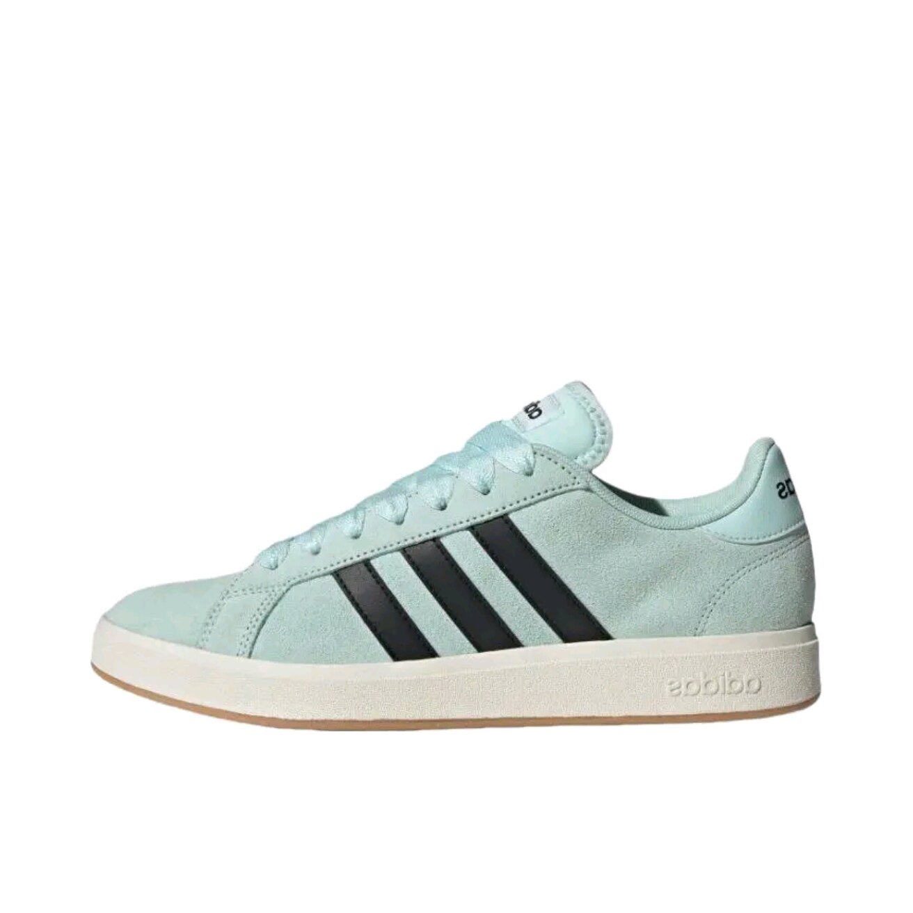 adidas潮流时尚薄底 面包鞋 低帮 板鞋 绿黑白JR7077成都仓