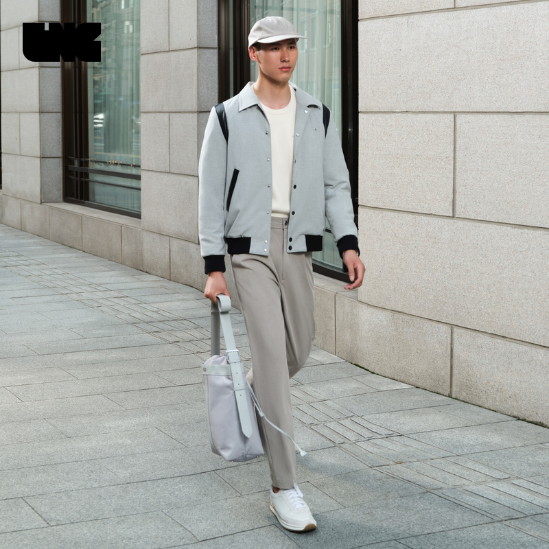 LNG通勤弹力腰带梭织长裤