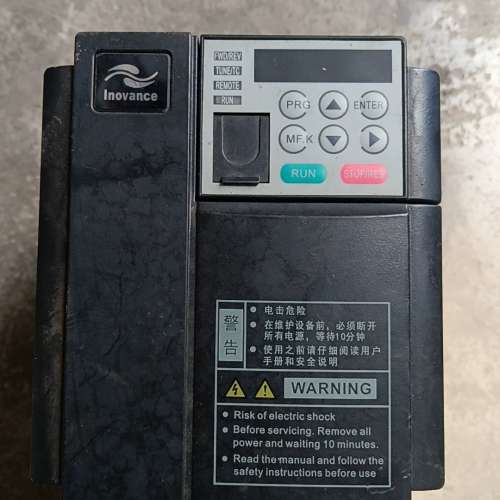 议价汇川MD310T1.5B变频器，1.5KW，拆机包好包邮，成维修