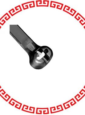 BT3S-M0 CABLE TIE STD 50LB WR BLK 12