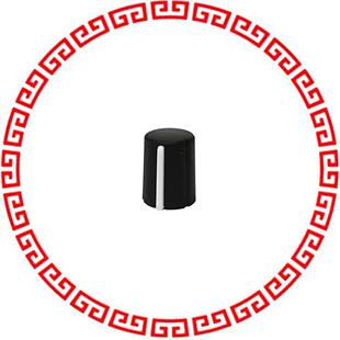 1237 SERRATED 0.236 PLASTIC KNOB