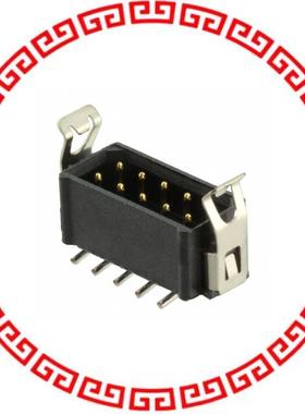 M80-8281022 CONN HDR 2MM W/LATCH 10POS SMD