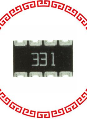 744C083331JP RES ARRAY 4 RES 330 OHM 2012