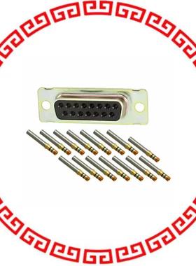 1757820-7 CONN D-SUB RCPT 15POS STR CRIMP