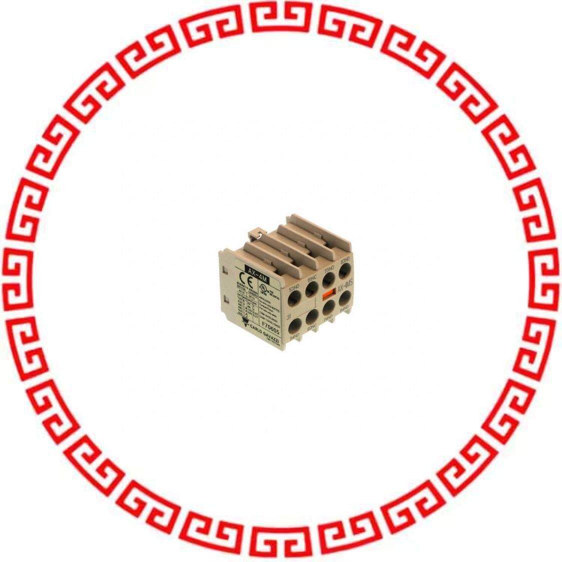 AX-4MS-31 FRNT AUX 3NO1NC MINI SC