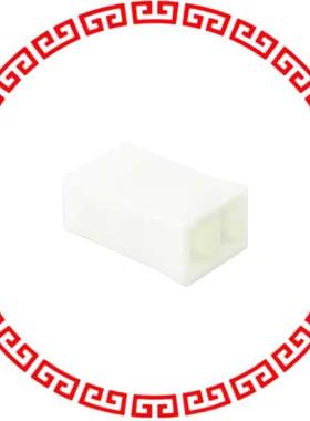 521766-1 CONN RCPT HSG 0.25 2POS NATURAL