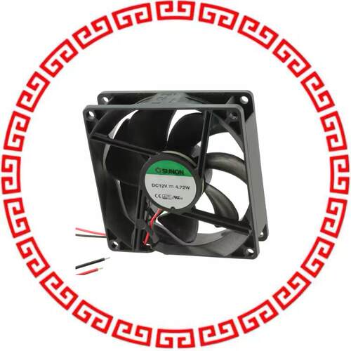 GF80251B1-000U-AE9 FAN 80X25MM 12VDC IP68 60CFM