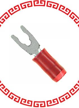 52927-1 CONN SPADE TERM 16-22AWG #4 RED