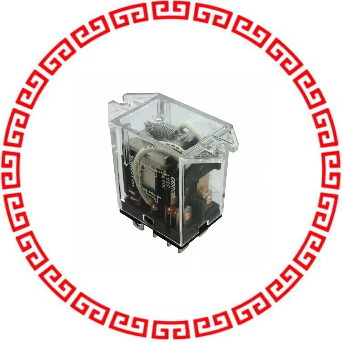 LY2F-DC12 RELAY GEN PURPOSE DPDT 10A 12V